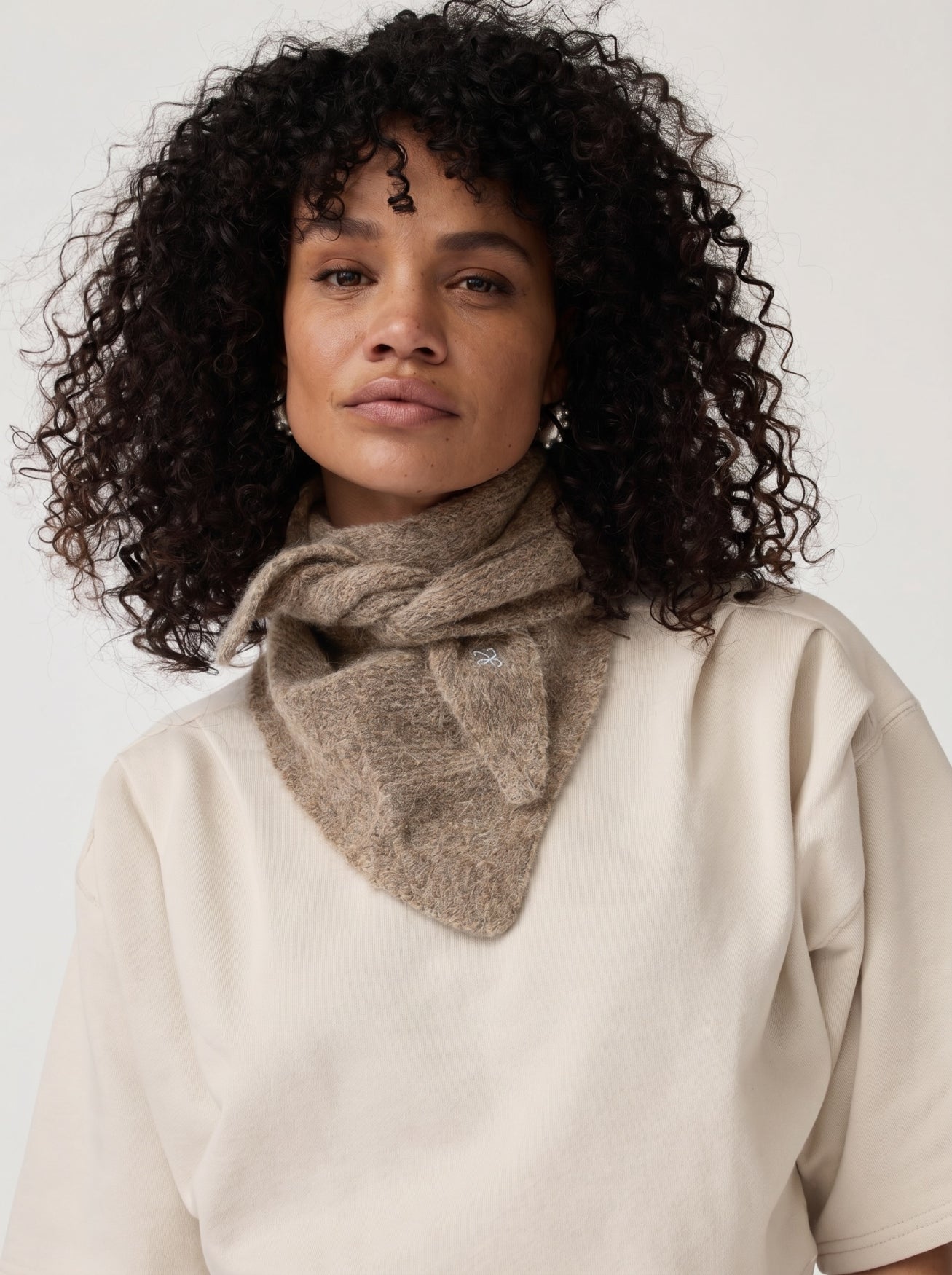 Bandana Jaimie | Beige Melange