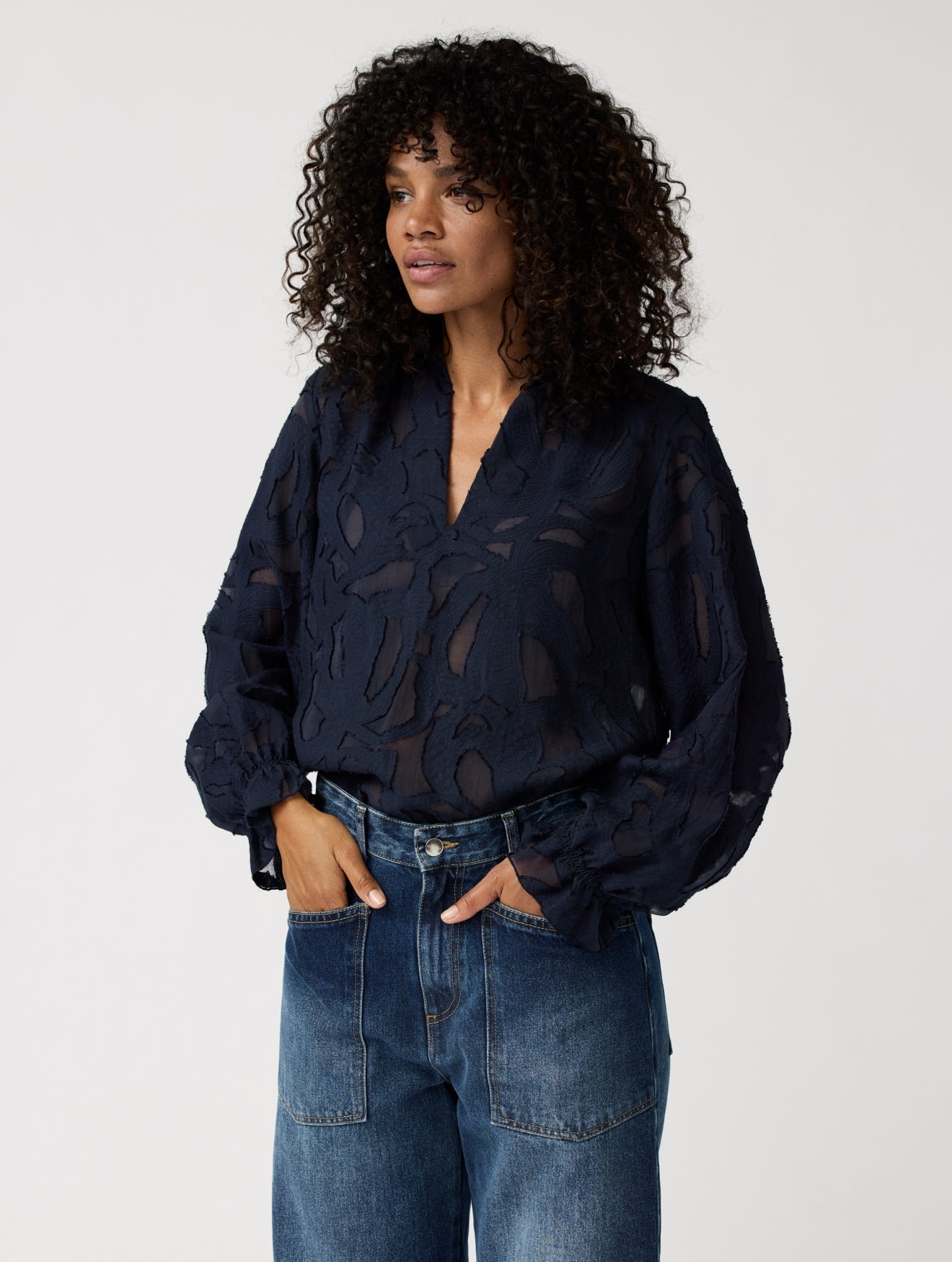 Heather Denim | Dark-Blue-Vintage