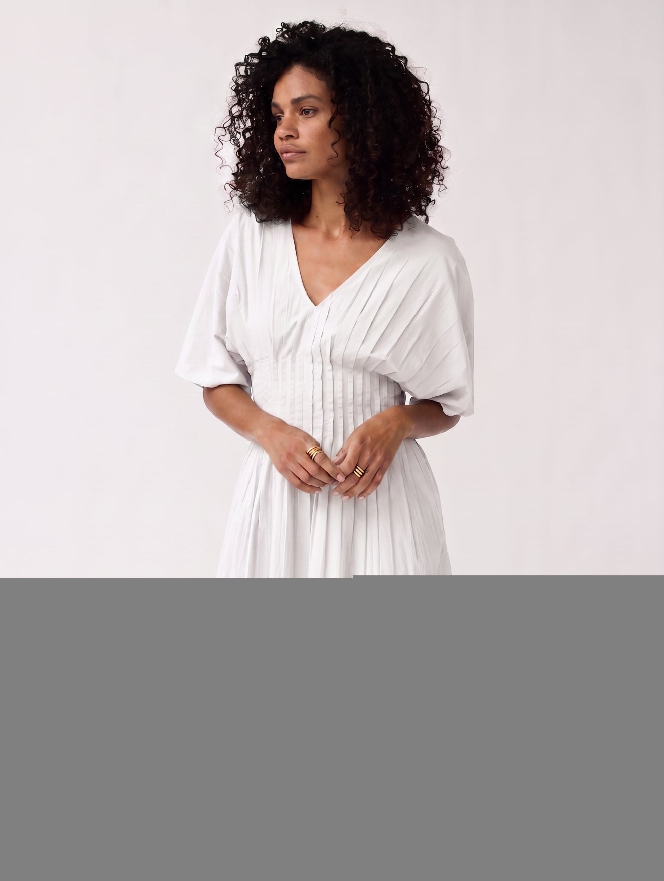 Dress Pippa | Very white