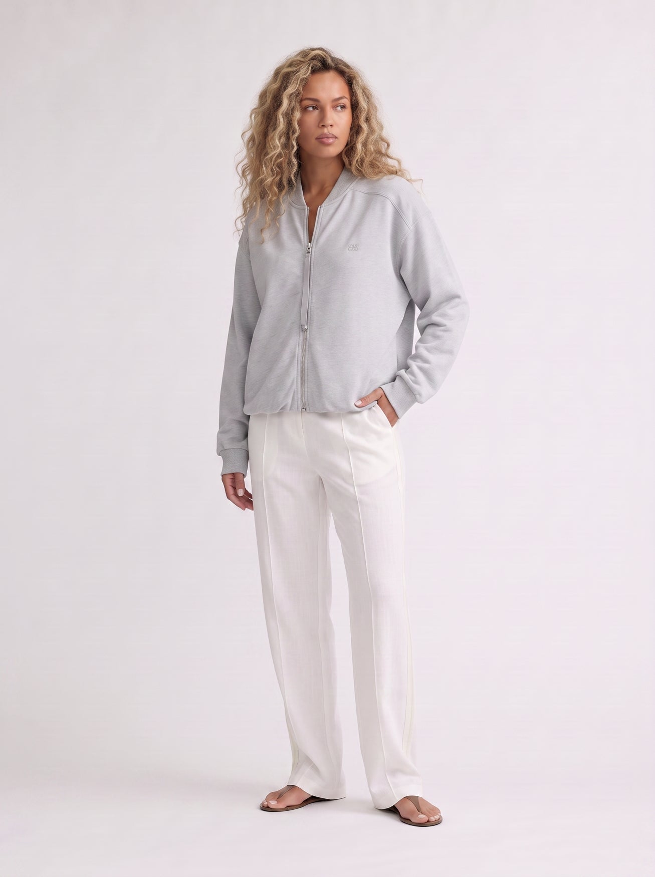 Bomber Daria | Grey melange