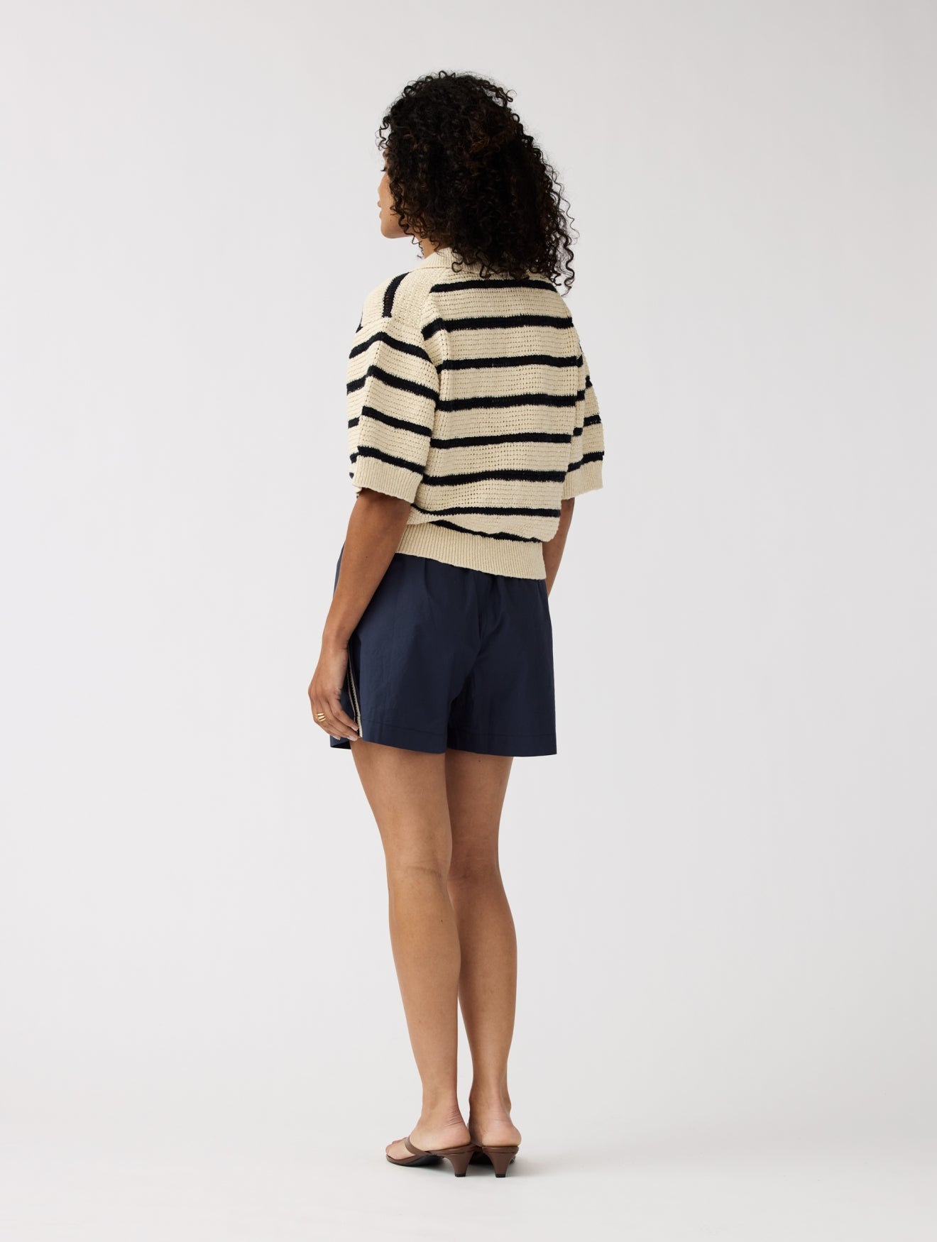 Shorts Peony tape | Navy