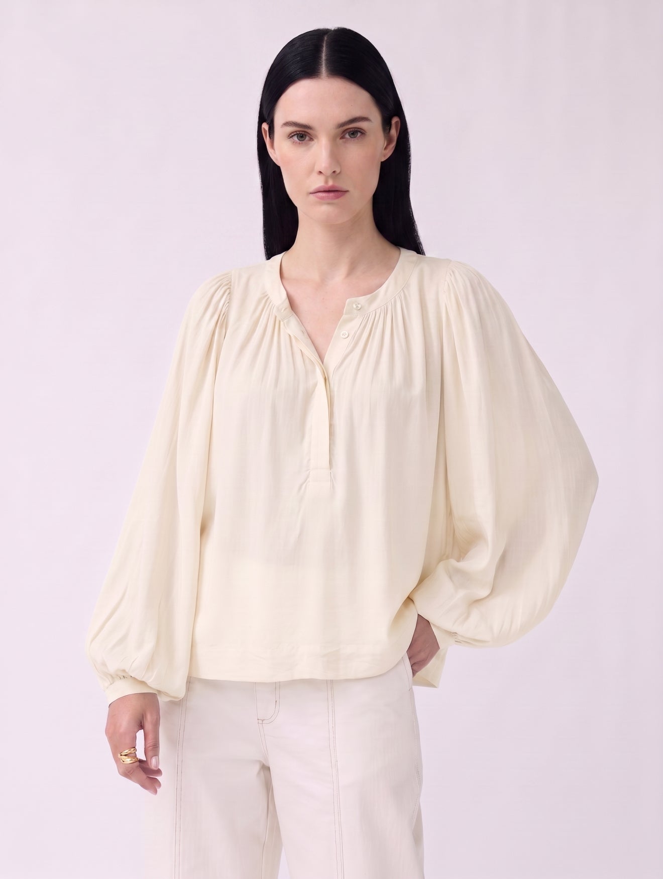 Top Helen | Ecru