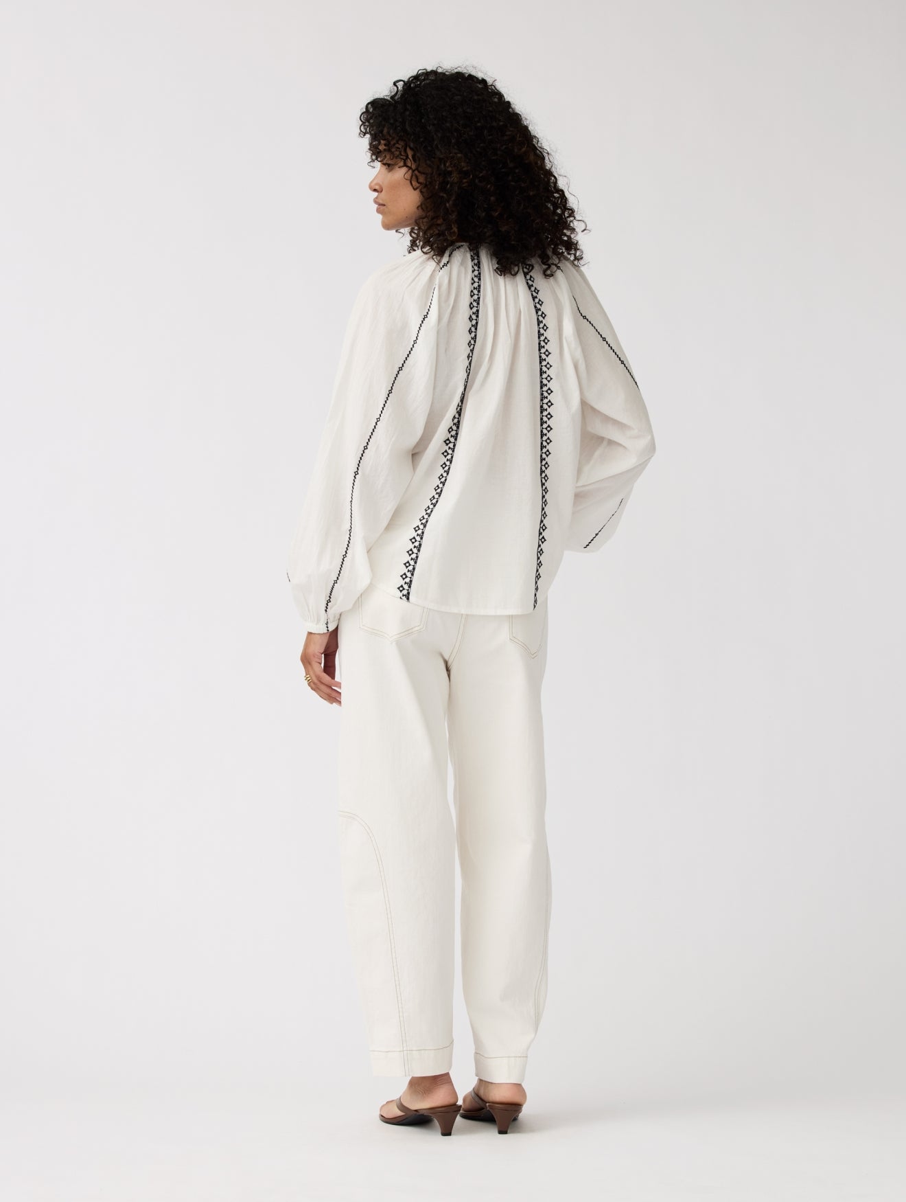 Top Jill | Wool white
