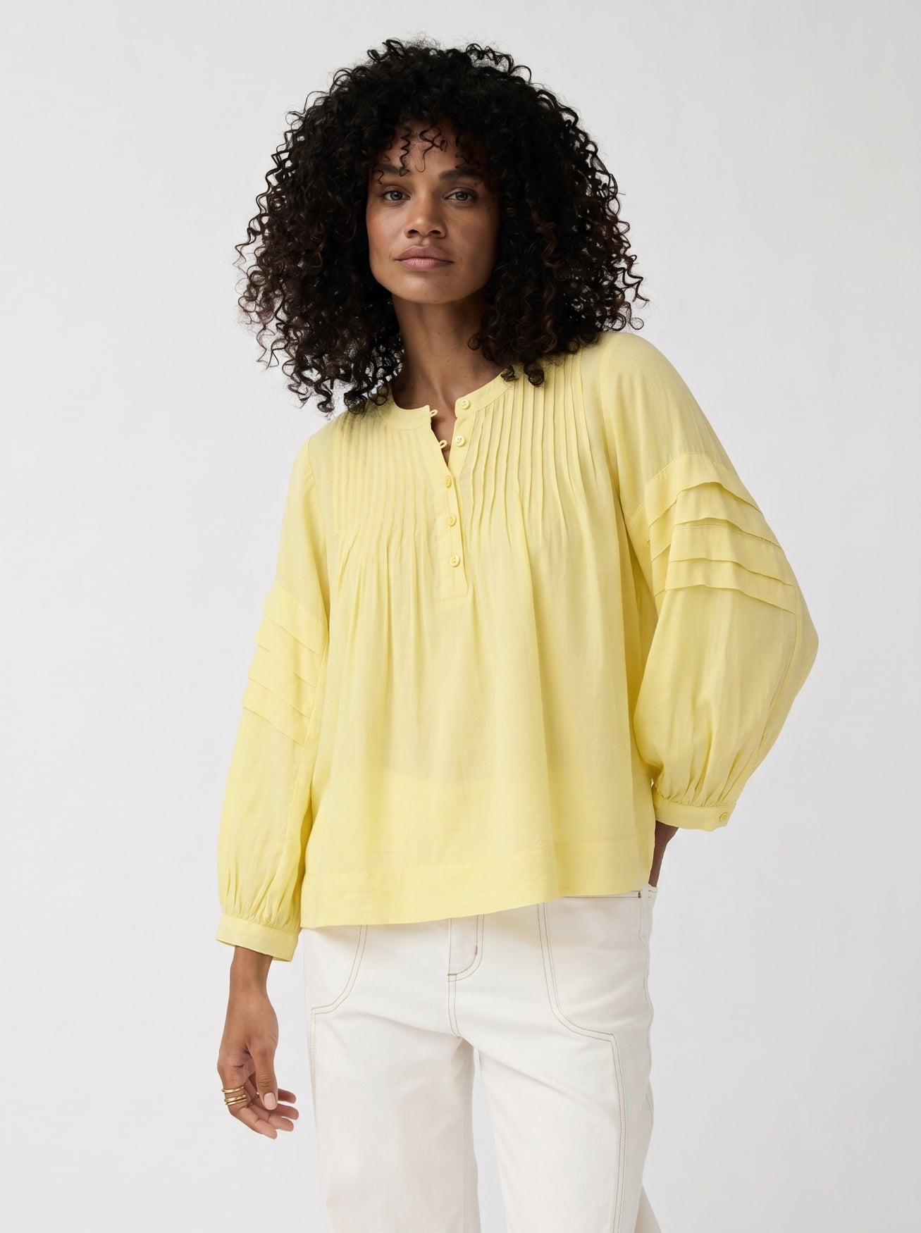 Top Freya | Butter yellow