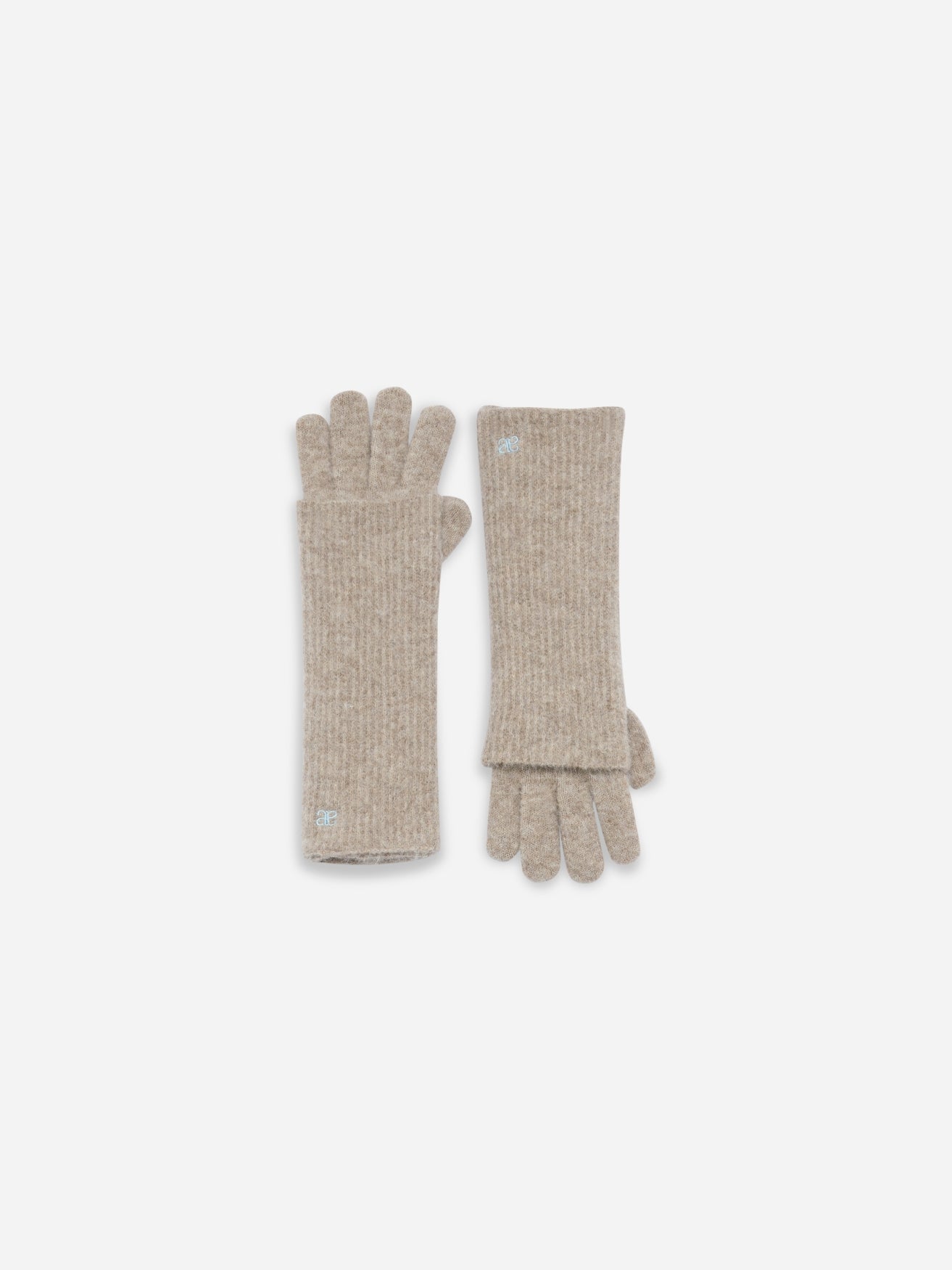Gloves Micky | Beige Melange